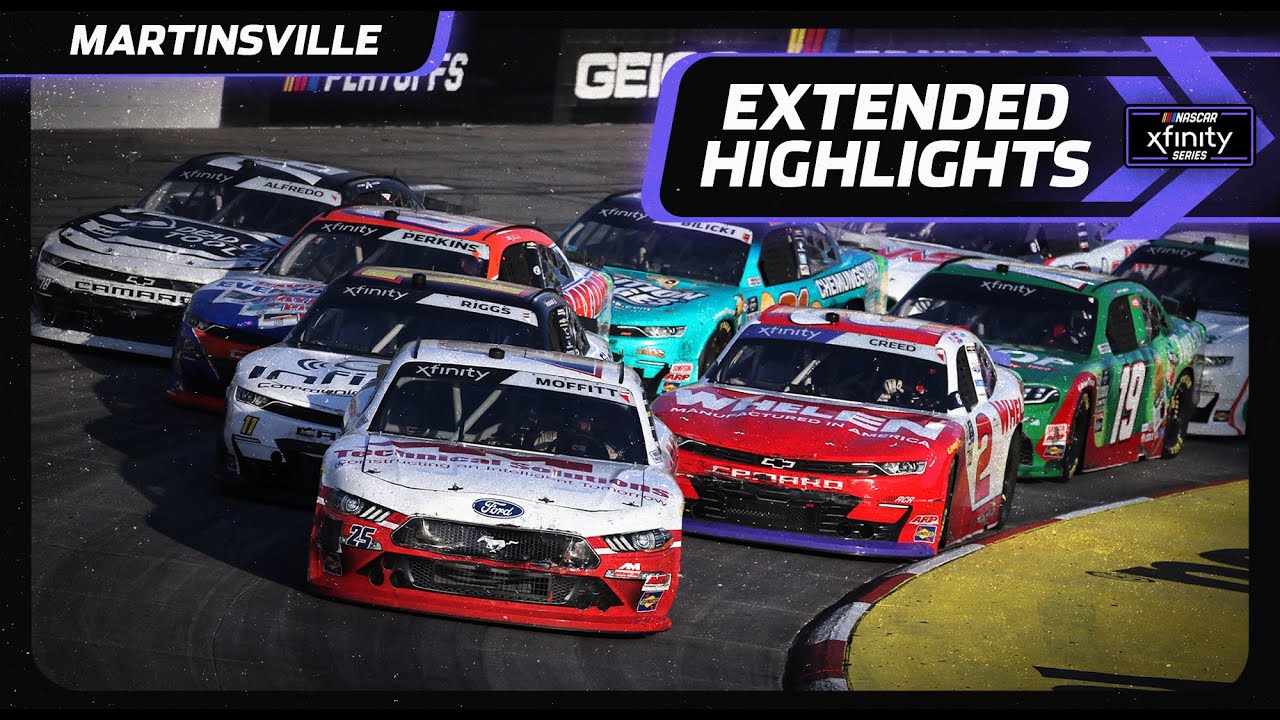 High playoff stakes come to a head at Martinsville | Extended Highlights