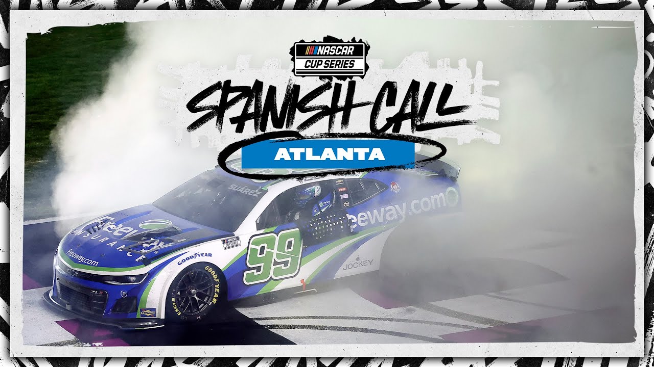 Hear FOX Sports Latin America’s call of Daniel Suárez’s wild Atlanta win | NASCAR