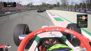 F2 Sprint Race Highlights | 2023 Italian Grand Prix