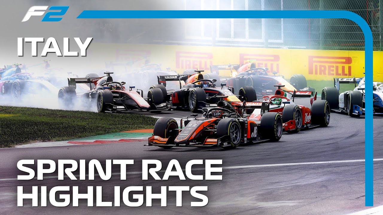F2 Sprint Race Highlights | 2023 Italian Grand Prix