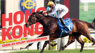 Medal winners! Hong Kong Gold Cup stars!