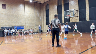 game Highlights vs north, 5 points, 5 rebounds,  1 block.