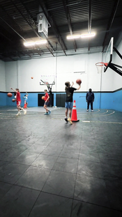 Eva Basketball Practice Training , Skills Training Session