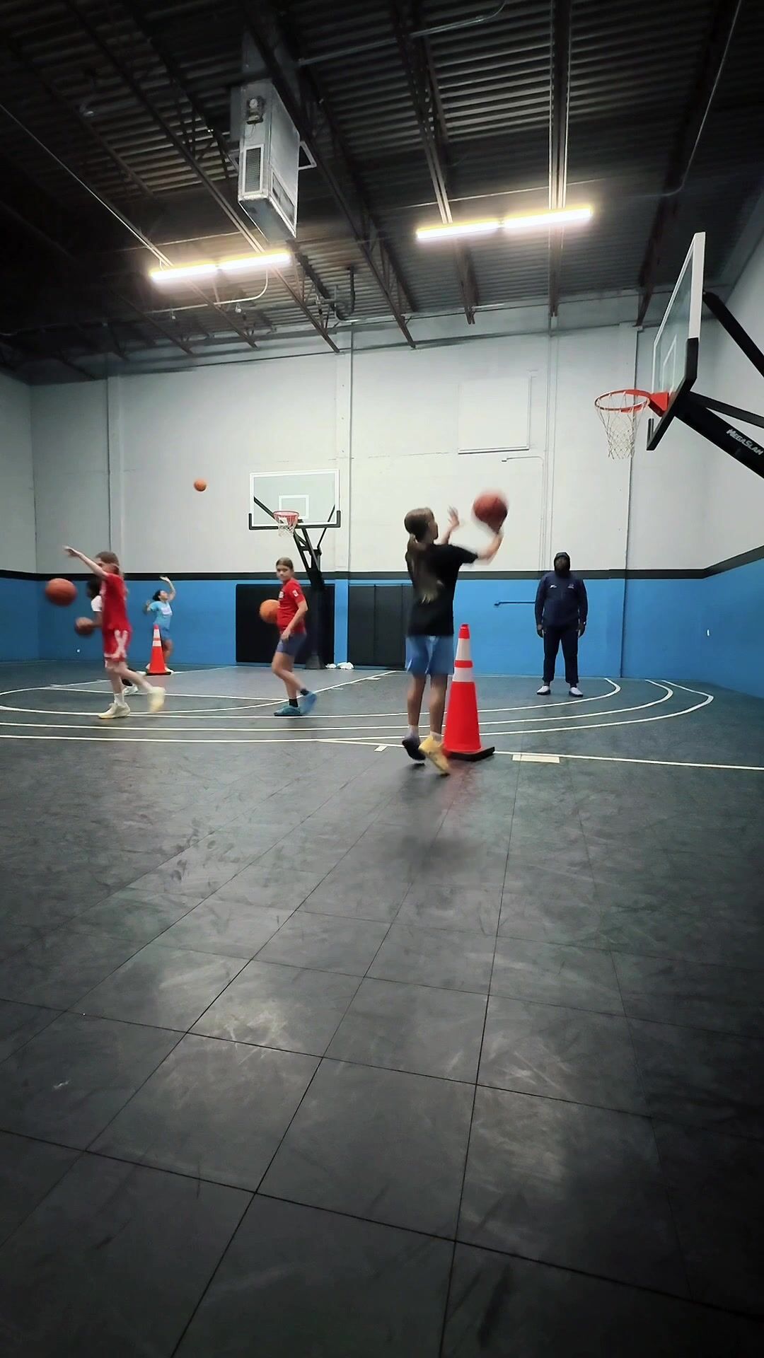 Eva Basketball Practice Training , Skills Training Session