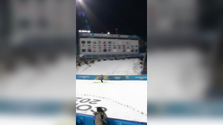 Norway's Anna Odine Stroem jumped more than 100 METERS to secure gold...