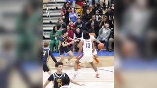 Tyran Stokes school record 63 points on Senior Night at Rainier Beach...