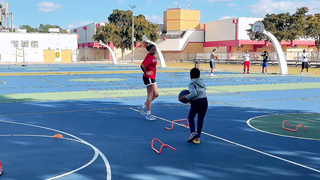 Sibling Grind: Aubreigh and King Put in Work Before Super Bowl Sunday