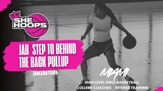 Jab Step → Behind-the-Back Pull-Up | She Hoop Network Training