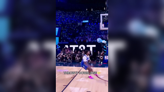 Jase Throws Down His First Dunk at the NBA Slam Dunk Contest