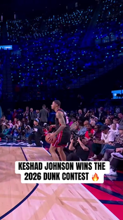 KESHAD JOHNSON IS YOUR SLAM DUNK CONTEST CHAMP #nba #basketball #nb...