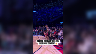 KESHAD JOHNSON IS YOUR SLAM DUNK CONTEST CHAMP #nba #basketball #nb...