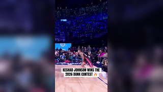 KESHAD JOHNSON IS YOUR SLAM DUNK CONTEST CHAMP #nba #basketball #nb...