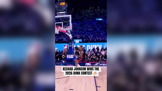 KESHAD JOHNSON IS YOUR SLAM DUNK CONTEST CHAMP #nba #basketball #nb...