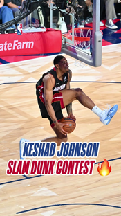 Keshad Johnson Wins 2026 Slam Dunk Contest 🏆