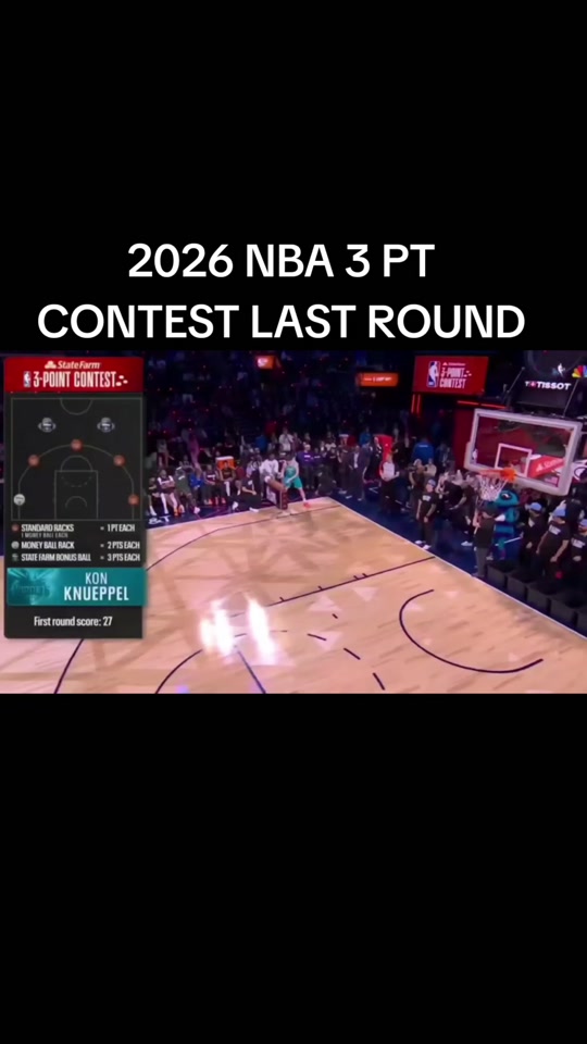 2026 NBA 3-Point Contest Final Round 🎯