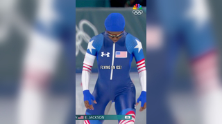 FLAGBEARER IN ACTION ?? Erin Jackson Hits the Ice at Milano Cortina 2026