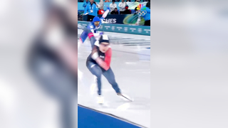 FLAGBEARER IN ACTION ?? Erin Jackson Hits the Ice at Milano Cortina 2026