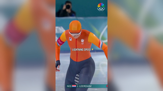 Jutta Leerdam Wins Gold for Team Netherlands ? | Olympic Speed Skating Moment