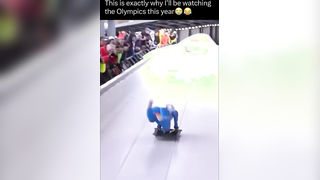 This Song Fits Perfectly ❄️ Winter Olympics Moment