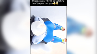 This Song Fits Perfectly ❄️ Winter Olympics Moment