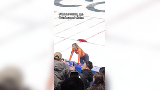 Jutta Leerdam, the Dutch speed skater. She just won gold in the women...