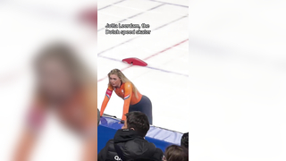 Jutta Leerdam, the Dutch speed skater. She just won gold in the women...