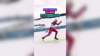 Sub-Six-Minute Mile Pace Uphill on Skis ? | Winter Olympics Speed on Display