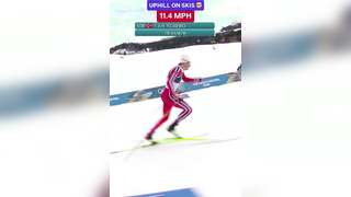 Sub-Six-Minute Mile Pace Uphill on Skis ? | Winter Olympics Speed on Display