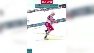 Sub-Six-Minute Mile Pace Uphill on Skis ? | Winter Olympics Speed on Display