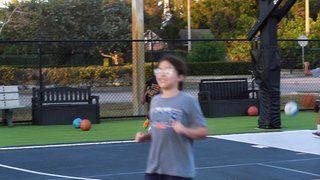 6-year-old first grader King Solomon stepped on the court with ZERO fear ??