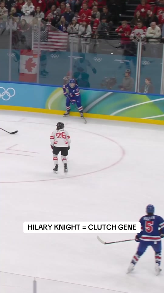 Hilary Knight Delivers in OT — Team USA Wins Gold 2–1 🥇🇺🇸