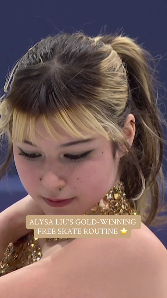 An unforgettable performance from gold medal winner Alysa Liu! #Win...