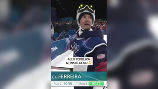 Alex Ferreira wins his first Olympic gold and third career #WinterOly...