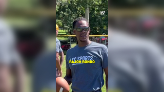 RaJon Rondo is the #1 ranked Flag Football QB in the country #rajon...