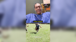 Tom Brady & Shedeur Sanders training Rajon Rondo for Olympic flag foo...