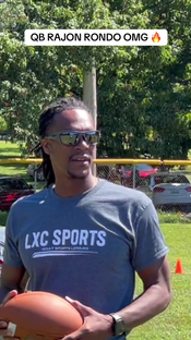 Rajon Rondo - top ranked flag football QB in the U.S.? (via @Frankie ...