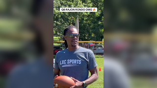 Rajon Rondo - top ranked flag football QB in the U.S.? (via @Frankie ...