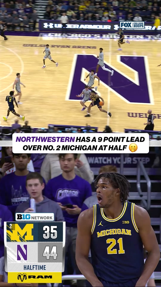 Northwestern Wildcats Go Upset Hunting vs No. 2 Team in the Nation