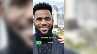 What If LeBron James Was Born in Other Countries? ??