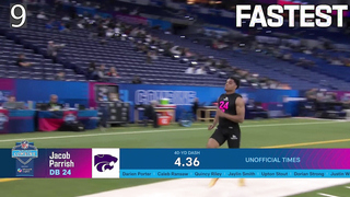 FASTEST vs SLOWEST 40s ?? | 2025 NFL Combine