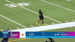 Offensive Lineman | The big men were moving at the 2026 NFL Scouting Combine