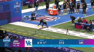 Offensive Lineman | The big men were moving at the 2026 NFL Scouting Combine