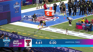 Linebackers Bring the Heat ? | Best Moments from the 2026 NFL Scouting Combine