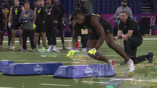 Linebackers Bring the Heat ? | Best Moments from the 2026 NFL Scouting Combine