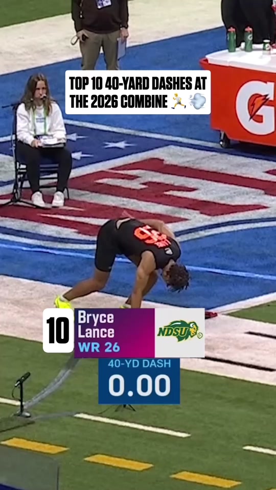 Speed Is Different This Year ⚡ | Fastest Prospects at the 2026 NFL Combine