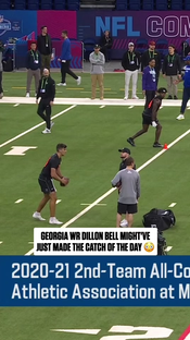 Dillon Bell Stays in Bounds 😳 | Georgia WR Makes an Unreal Play