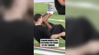 Fernando Mendoza Staying Ready ? | Indiana QB Locked In at the NFL Combine