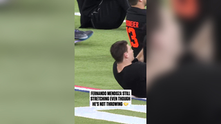Fernando Mendoza Staying Ready ? | Indiana QB Locked In at the NFL Combine
