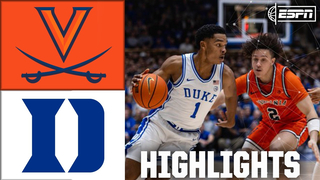 ACC Showdown 🔥 Duke vs Virginia Full Game Highlights