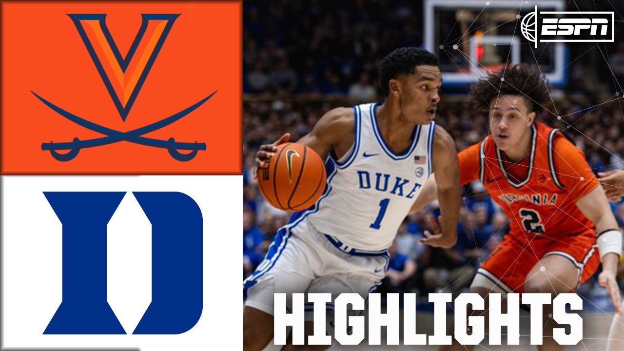 ACC Showdown 🔥 Duke vs Virginia Full Game Highlights
